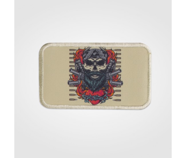 F1 FRONT SKULL 3 PATCH (8,5*5 CM)