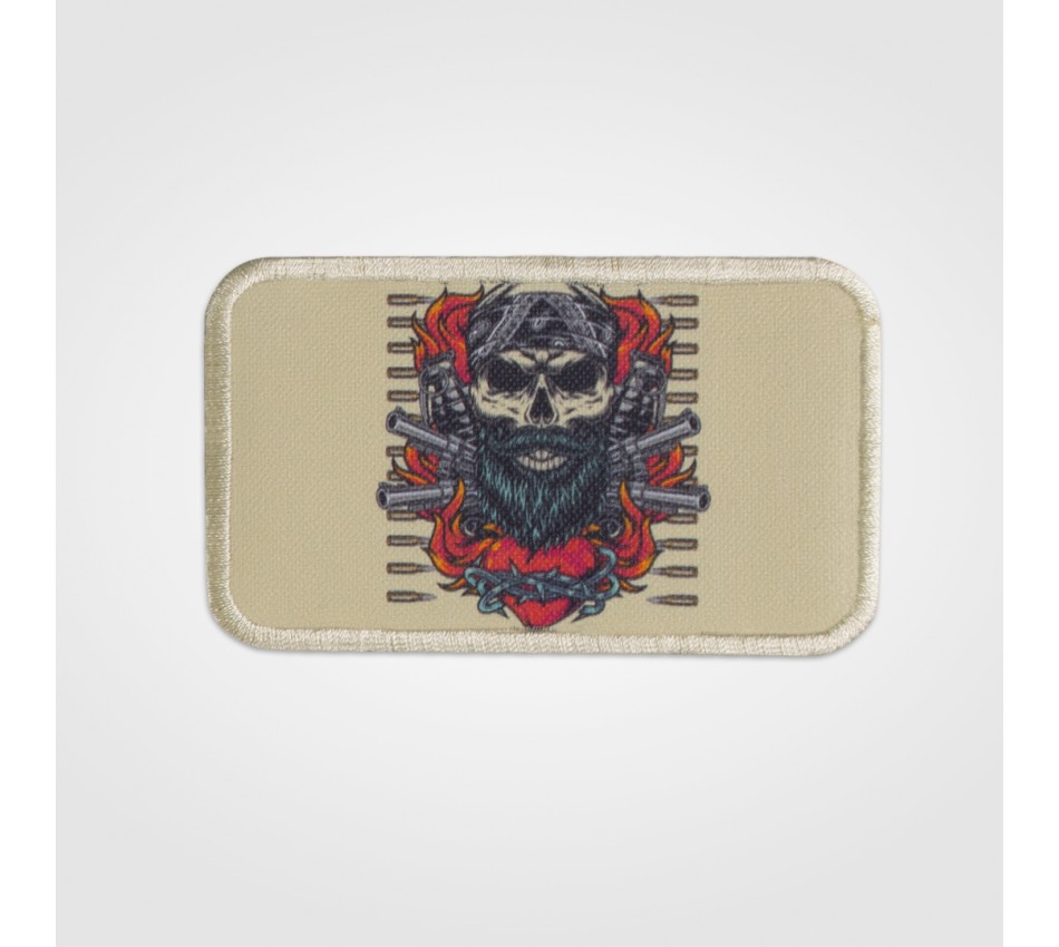 F1 FRONT SKULL 3 PATCH (8,5*5 CM)