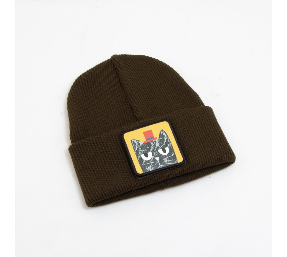 UNISEX CAT 7 HAKI BERE ( F2 FRONT PATCH LER UYUMLU)